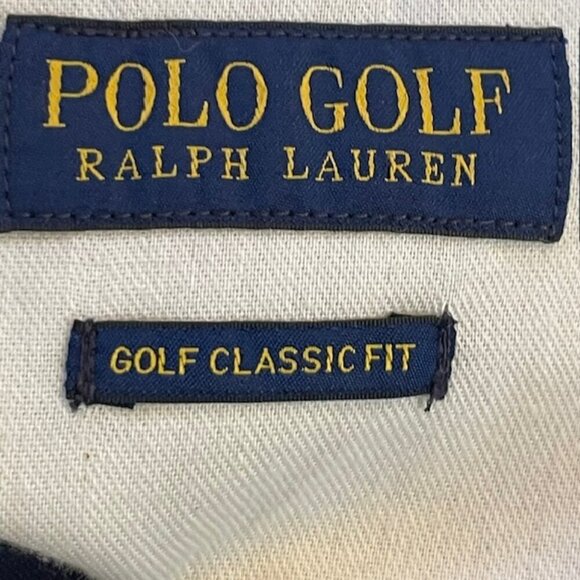 POLO GOLF Ralph Lauren Classic Fit Cotton Twill Stretch Shorts 9" Navy 38 - Picture 5 of 6